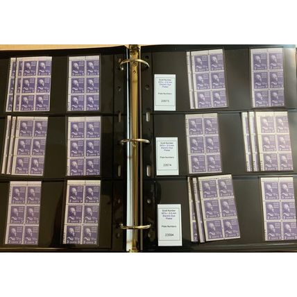 Fantastic Booklet Pane Collection With PL#'s EEE Bars & More - SEE ALL PHOTO'S