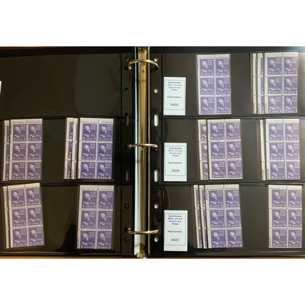 Fantastic Booklet Pane Collection With PL#'s EEE Bars & More - SEE ALL PHOTO'S