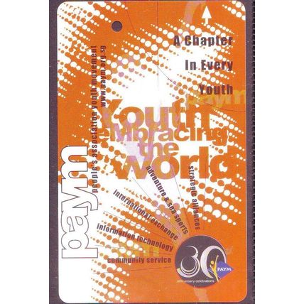 People's Association Yourth Movement S'pore TransitLink Train/Bus Card
