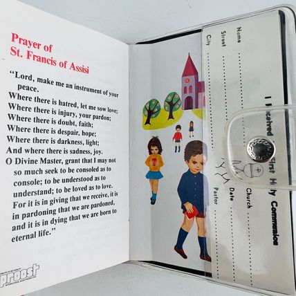 Communion Holy Prayer Book First Steps To Jesus With Purse Case