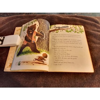 Little Golden Book The Gingerbread Man (F) 6th Edition By Nancy Nolte 1969