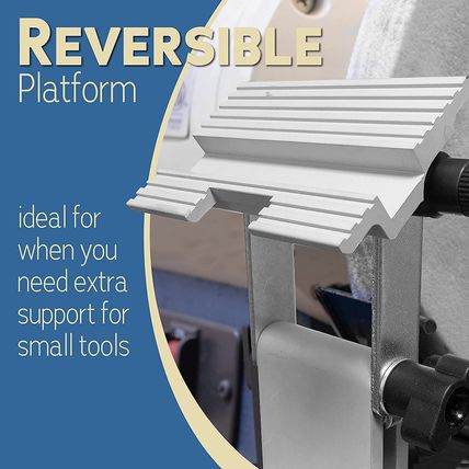 Adjustable Replacement Tool Rest Sharpening Jig for 6 Inch or 8 Inch Bench Grind
