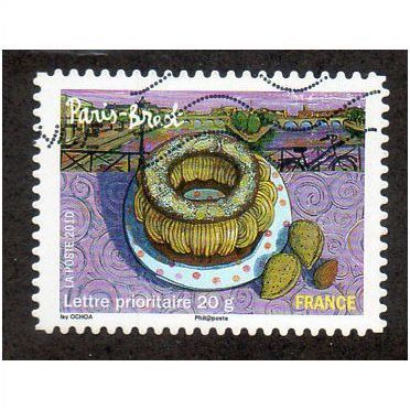 FRA 2010 (56c) 'FLAVOURS OF FRANCE - 'PARIS -BREST' FINE USED (EBID21556)