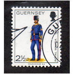 GUE 1974 2.5P 'MILITIA -CORPORAL' FINE USED (EBID25260)