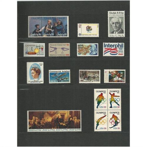 1976 SPECIAL STAMP MINI - ALBUM set