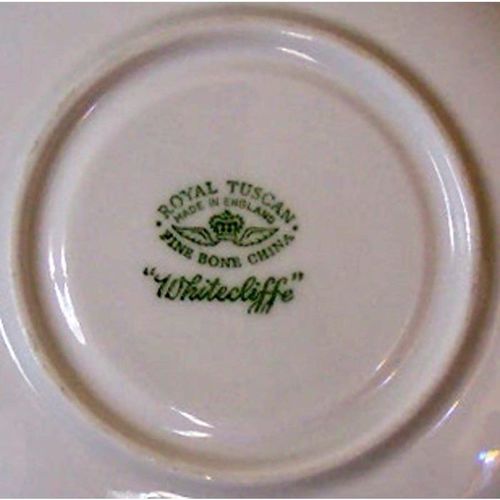 Foley tea/coffeepot & Tuscan Whitecliffe creamer and sugar bowl
