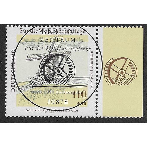 GER 1997 110pf+ 50 'CHARITY - MILLS' FINE USED (EBID60-519)