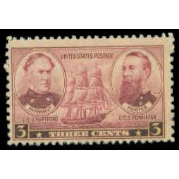 792 3c Farragut-Porter Fine MNH M07646