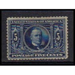 326 5c William McKinley Fine MNG K1527