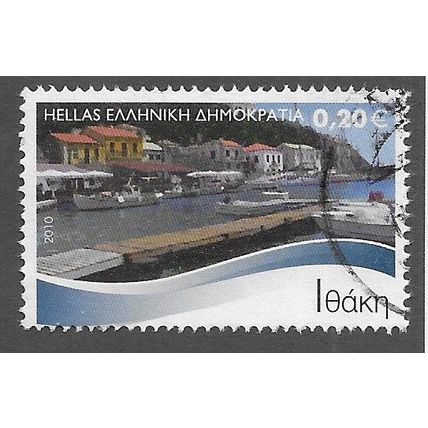 GRC 2010 €0.20 'GREEK ISLANDS - ITHAKI' FINE USED (EBID78-671)