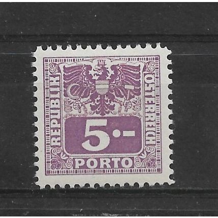 Austria.D903 5m Violet.Mounted Mint.Aug22