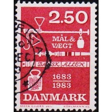 Denmark. 1983 2k50 S.G.761 Used