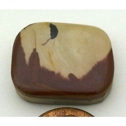 Indian Paint Stone Rhyolite Freeform Gemstone Cabochon 372