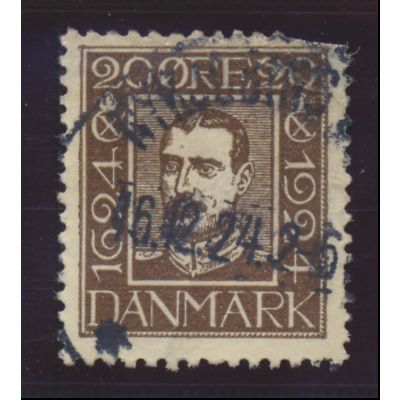 Denmark Stamp Scott #175, Used