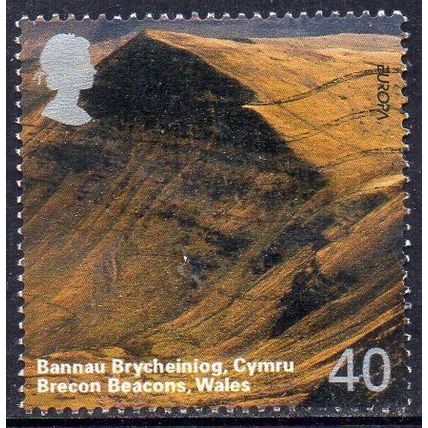 GB 2004 A British Journey - Wales - Brecon Beacons 40p Used