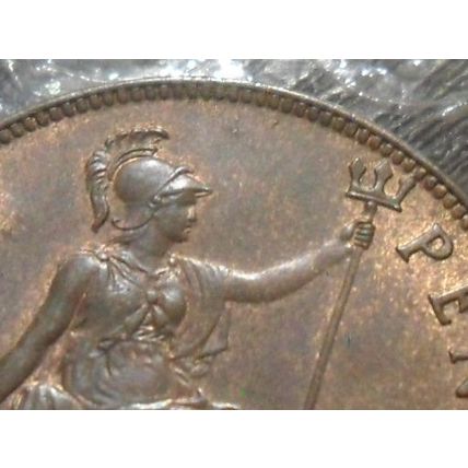 1931 George V half-penny.