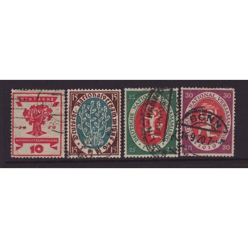 Germany 1919 SG 107-10 Used (E-631)