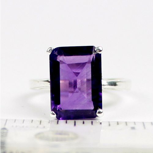 Amethyst, 925 Sterling Silver Ring, SR189