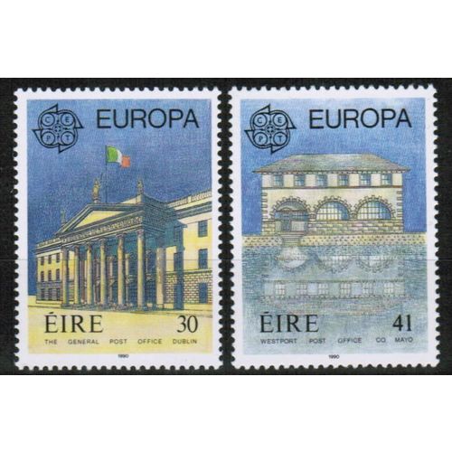1990 Ireland - Europa set of 2 - Sc# 805-806 Mint NH
