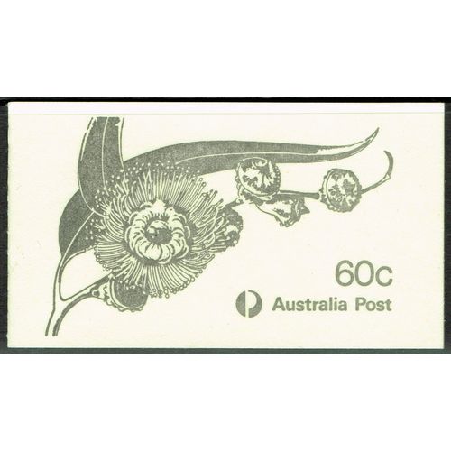 Australia 1982 Eucalyptus Flowers 60c Booklet SB52 UM