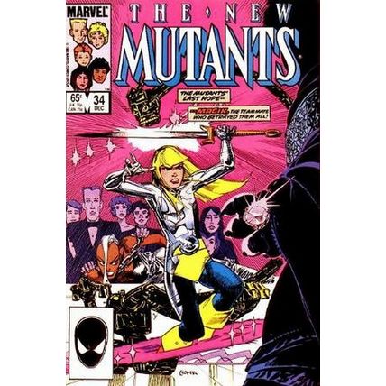 New Mutants (Vol 1) # 034 VFN+ ORIG US COMICS