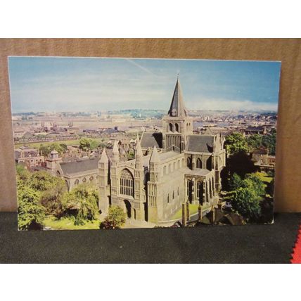 ROCHESTER CATHEDRAL, KENT unused vintage postcard PT4123 =