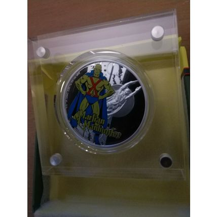 Niue DC Comics Martian Manhunter 1 Oz Silver Coin
