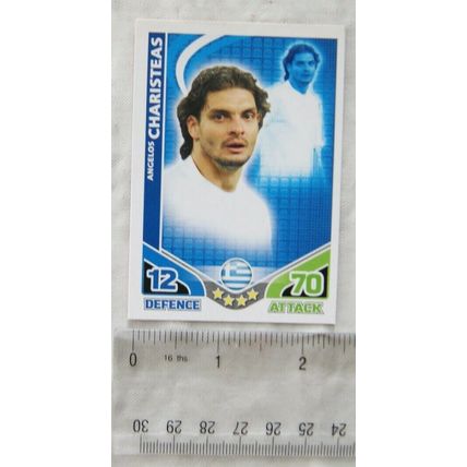 2010 Topps Match Attax World Cup Trading Card - Greece, Angelos Charisteas