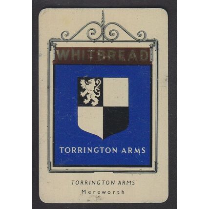 Torrington Arms Maidstone Kent Metal Pub Sign Whitbread Rare Ephemera