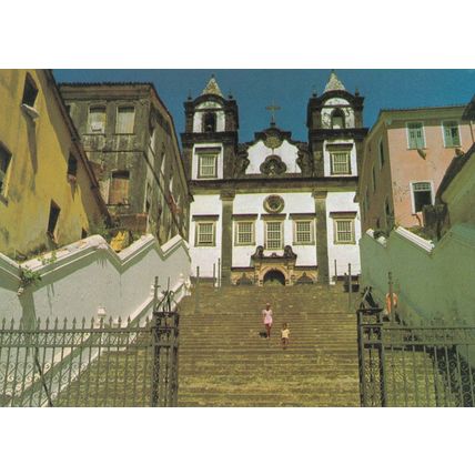 Salvador Passos Church Brazil Postcard