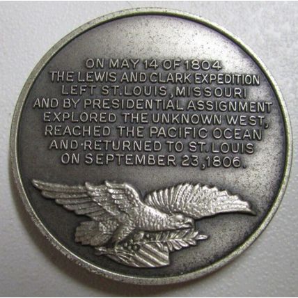 Longines Symphonette Great American Lewis & Clark and Eli Whitney 35.8g STERLING