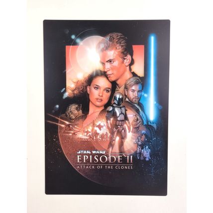 Star Wars "Attack Of The Clones" Pencil Board - Lucasfilm Shitajiki Double Sided