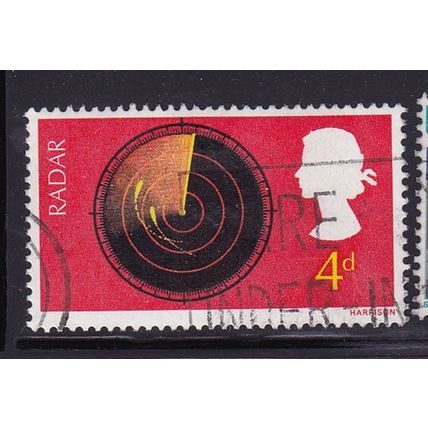 GB 1967 DISCOVERY & INVENTIONS 4d RADAR USED SG752