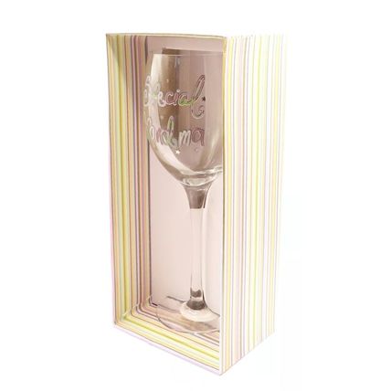 Special Grandma Wine Glass Boxed 22 CM Great Gift for a Special Grandma
