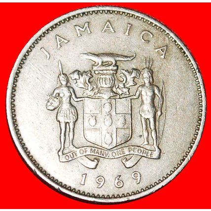 GREAT BRITAIN (1969-1989): JAMAICA★ 10 CENTS 1969 BUTTERFLY★LOW START★NO RESERVE