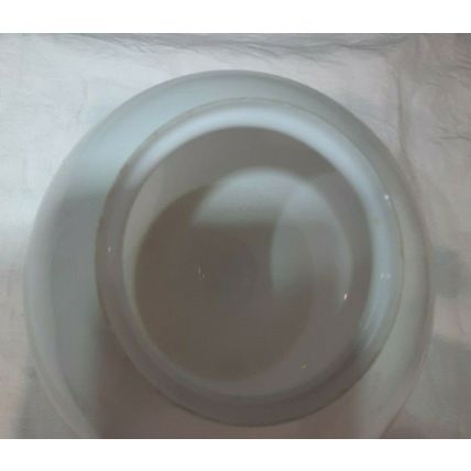 Vintage White Glass Orb/Globe Glass Light Shade