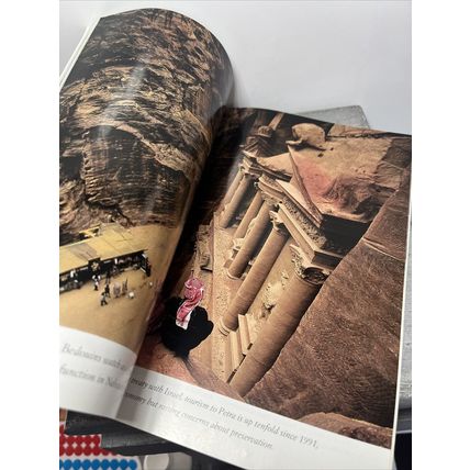 National Geographic Magazine December 1998 Petra City - Vintage Collectable