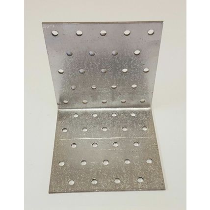 L BRACKETS HEAVY DUTY STEEL GALVANISED ANGLE CORNER BRACE TIMBER REPAIR 2.5mm T