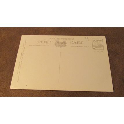 Valentines Clan Buchanan Tartan Postcard - Edinburgh from Castle - A812