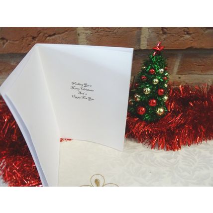 BASSET HOUND CHRISTMAS CARD AS IT IS OR PERSONALISED, TWO DESIGNS