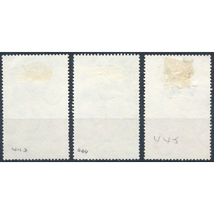 Butterflies: 3 Values - Jamaica 1978 - F H - SG 443/5