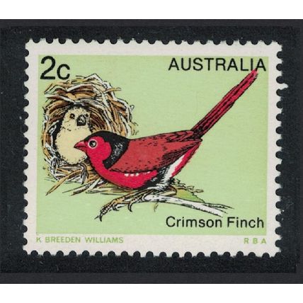 Australia Crimson Finch Bird 2c 1979 MNH SG#670