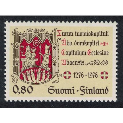 Finland Cathedral Chapter Turku 1976 MNH SG#909