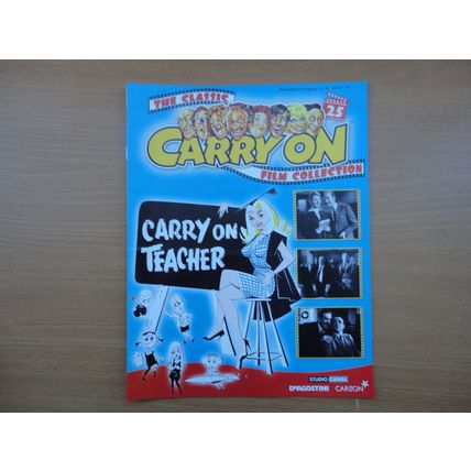 Carry On Teacher Magazine & DVD The Classic Film Collection Issue 25 2004