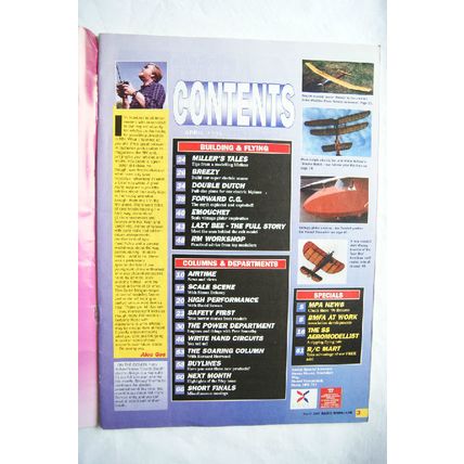 1996 Radio Modeller Magazine - April + plan