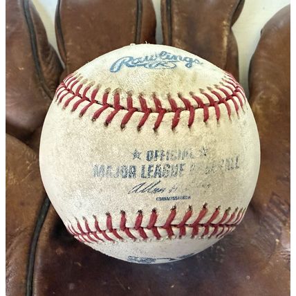 Greg Swindell Signed Autographed Game Used Official Major League (OML) Baseball