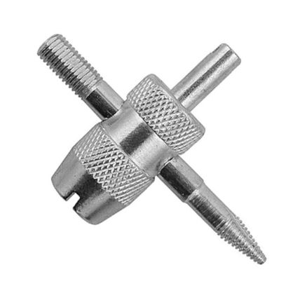 4-Way Valve Repair Core Key Tool Removal Car Motorcycle Motorbike Van Bike Tyre
