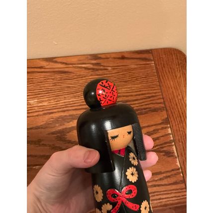 True Japan Made Hand-Crafted 1970s Vintage Wooden Doll