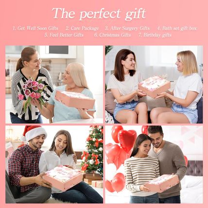Mothers Day Baskets for Women Mom Her Friend Sister, Unique Relaxing Spa Gifts B