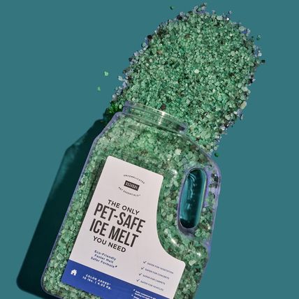 Natural Rapport Pet Friendly Ice Melt - Calcium Chloride Free, Pet Safe Ice Melt